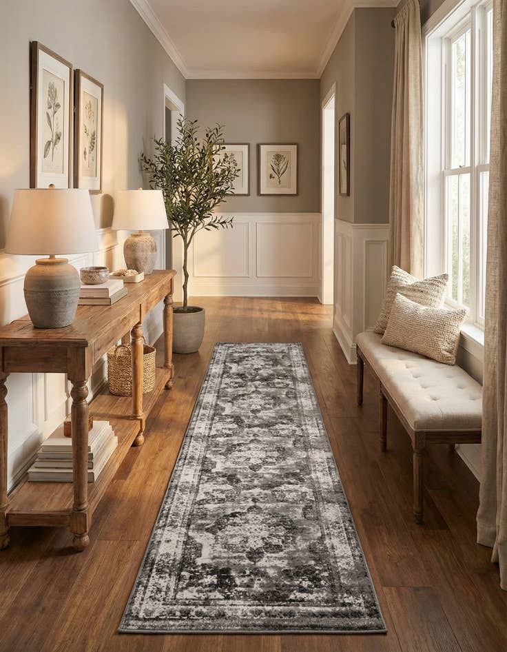 Detail image of 3' 3 x 19' 8 Monaco Runner Rug