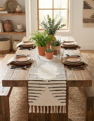 1' 2 x 4' Chindi Cotton Table Runner Rug