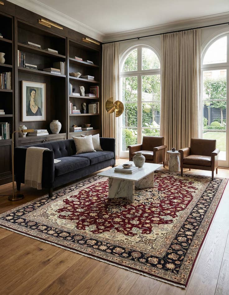 Detail image of  6' 9 x 9' 11 Tabriz Rug