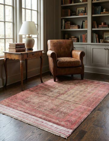 3' x 4' 5 Hand Knotted Ultra Vintage Persian Wool Rug