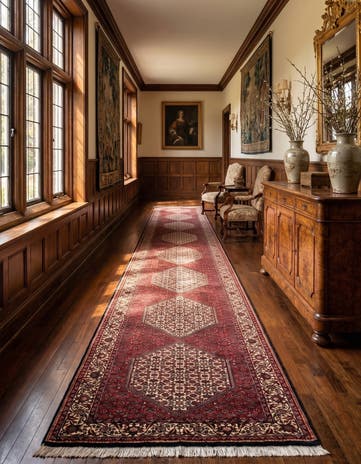 2' 10 x 11' 8 Bidjar Wool Runner Rug