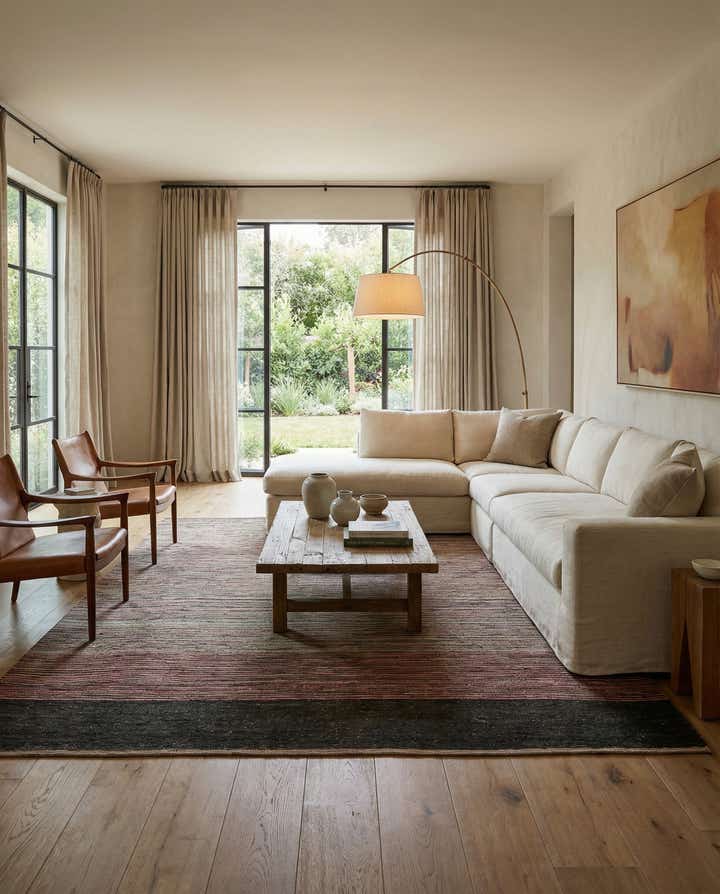 7' 10 x 10' 2 Hand Knotted Darya Wool Rug