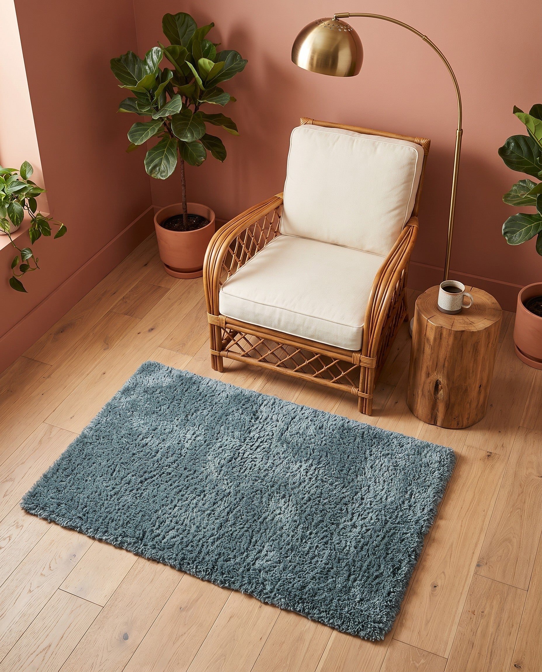 3' 3 x 5' 3 Infinity Shag Rug