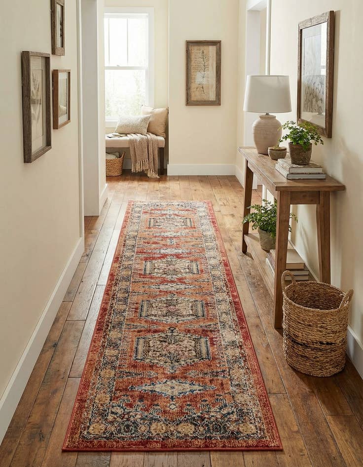 Detail image of 2' 7 x 13' Arcadia Runner Rug