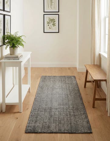 2' x 6' 1 Hand Woven Jill Zarin English Manor Farmhouse Wool Runner Rug