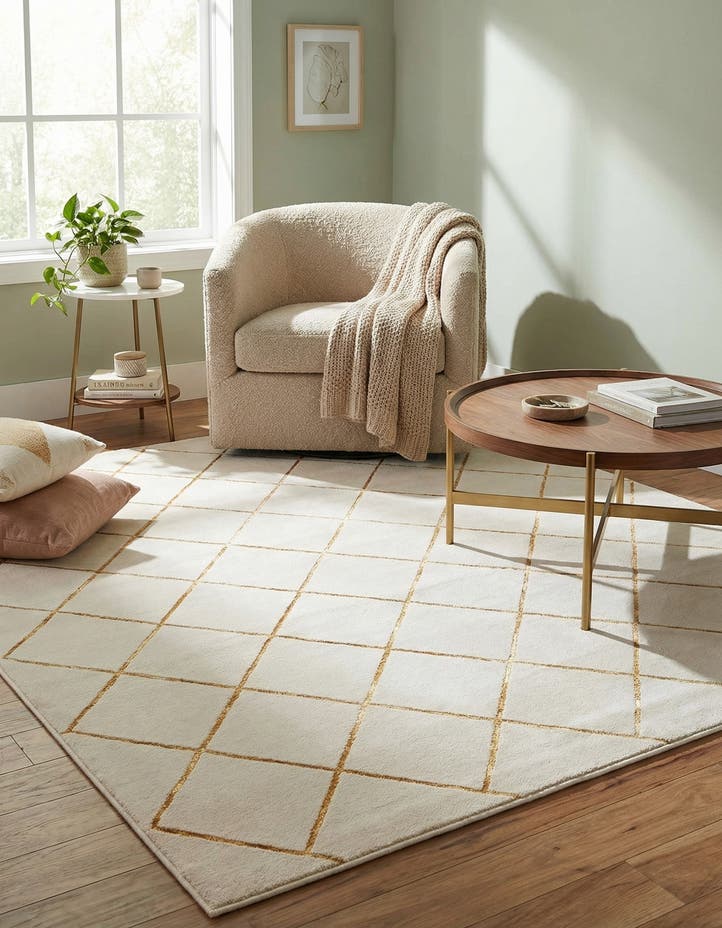 7' 10 x 7' 10 Vogue Geo Square Rug