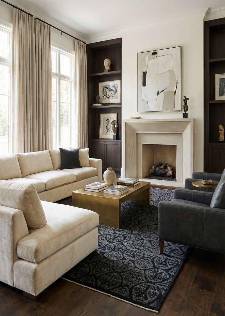 9' 9 x 12' 2 Hand Knotted Darya Wool Rug