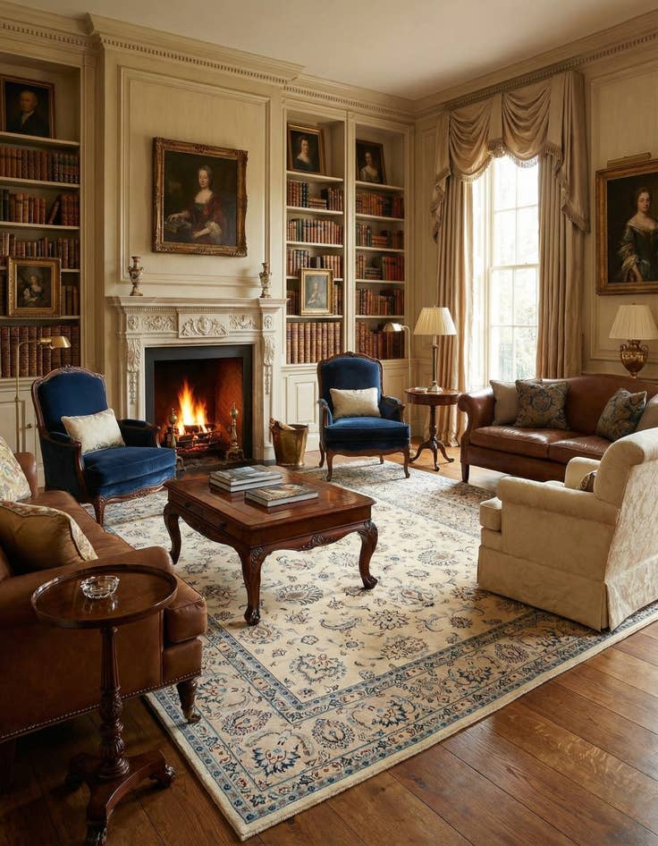 Detail image of  9' 10 x 13' 1  Hand Knotted Mashad Persian Rug