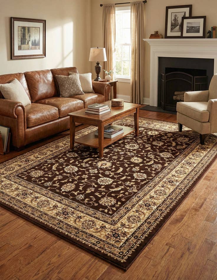 Detail image of 7' 10 x 11' Classic Agra Rug