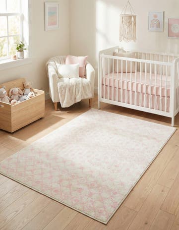 4' x 6' Moroccan Trellis Rug