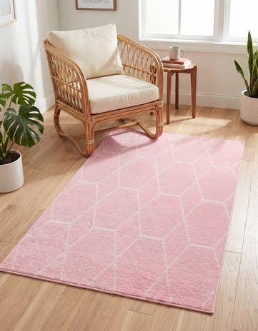 3' x 5' 3 Lattice Frieze Rug