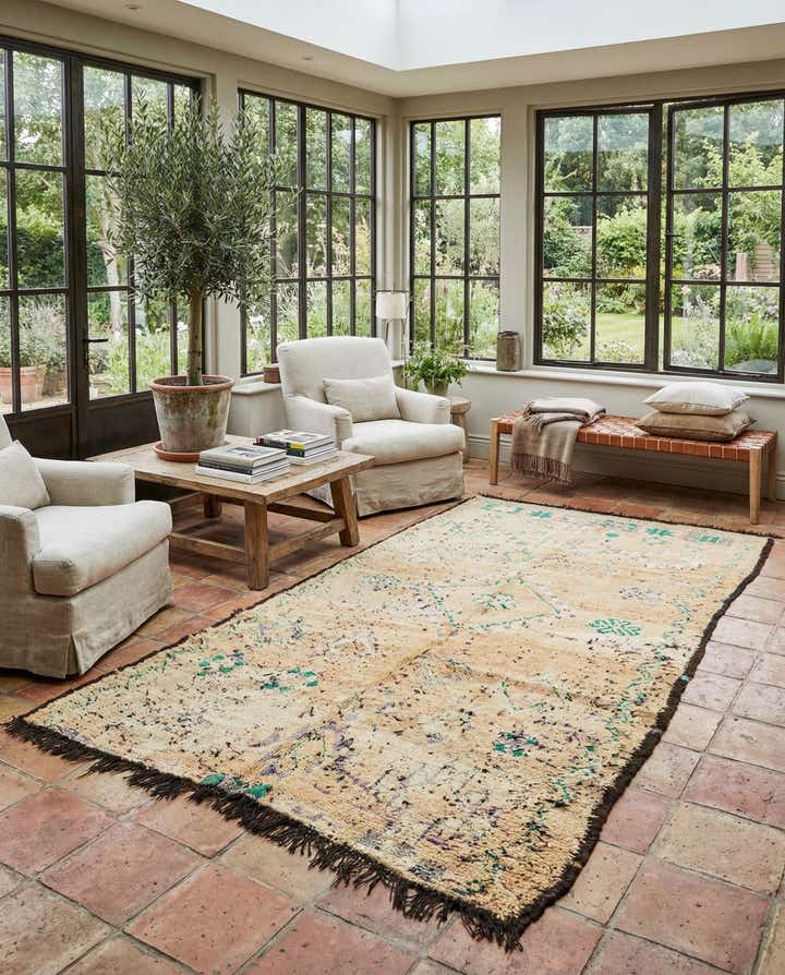 5' 3 x 9' 4 Berber Rug