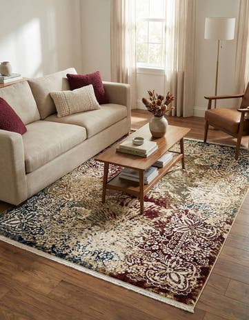 4' x 6' Nain Design Rug