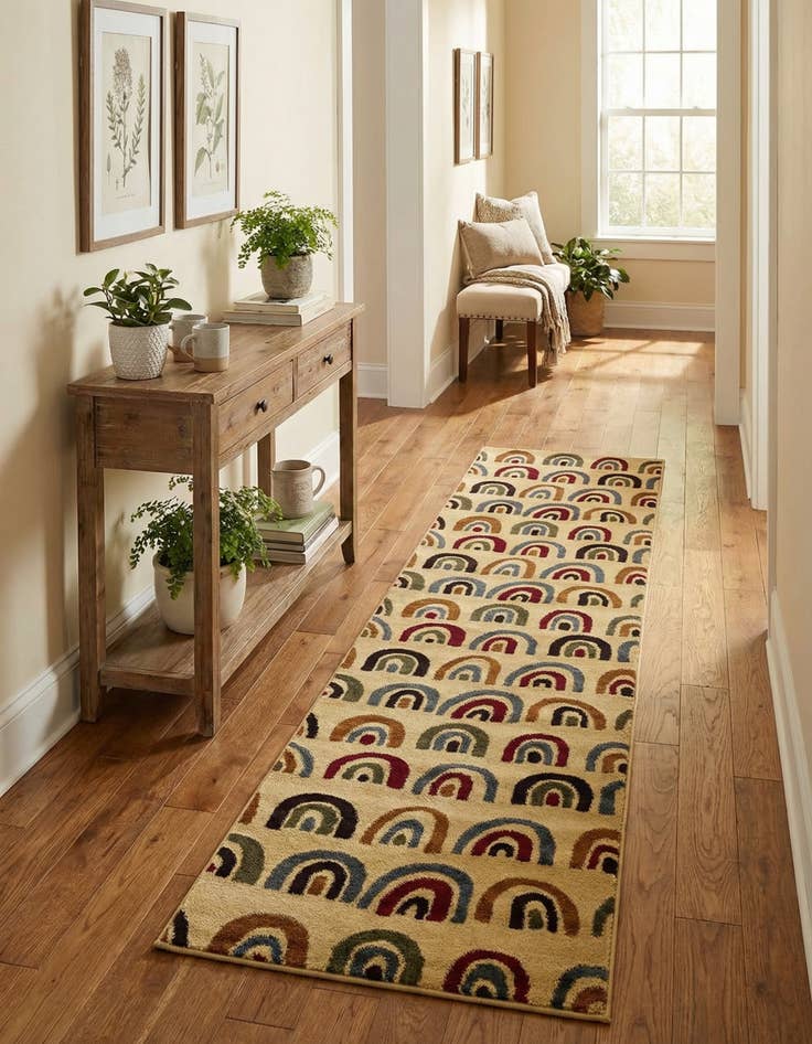 Detail image of 2' 7 x 12' Cafe Runner Rug