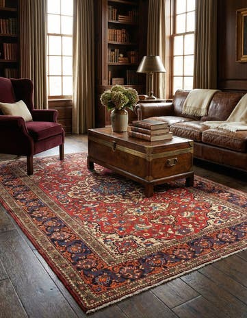 4' 11 x 7' 3 Bachtiar Rug