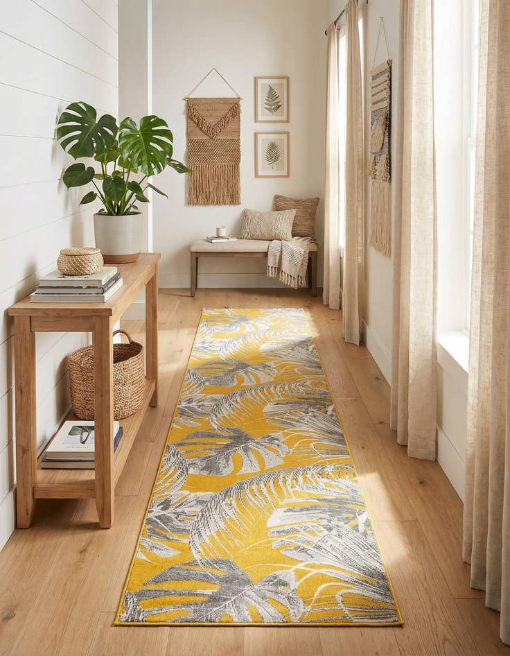 Detail image of 2' 7 x 12' Blossom Runner Rug