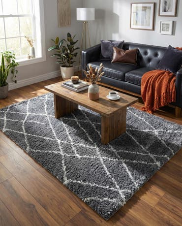  4' x 6' Soft Touch Shag Rug