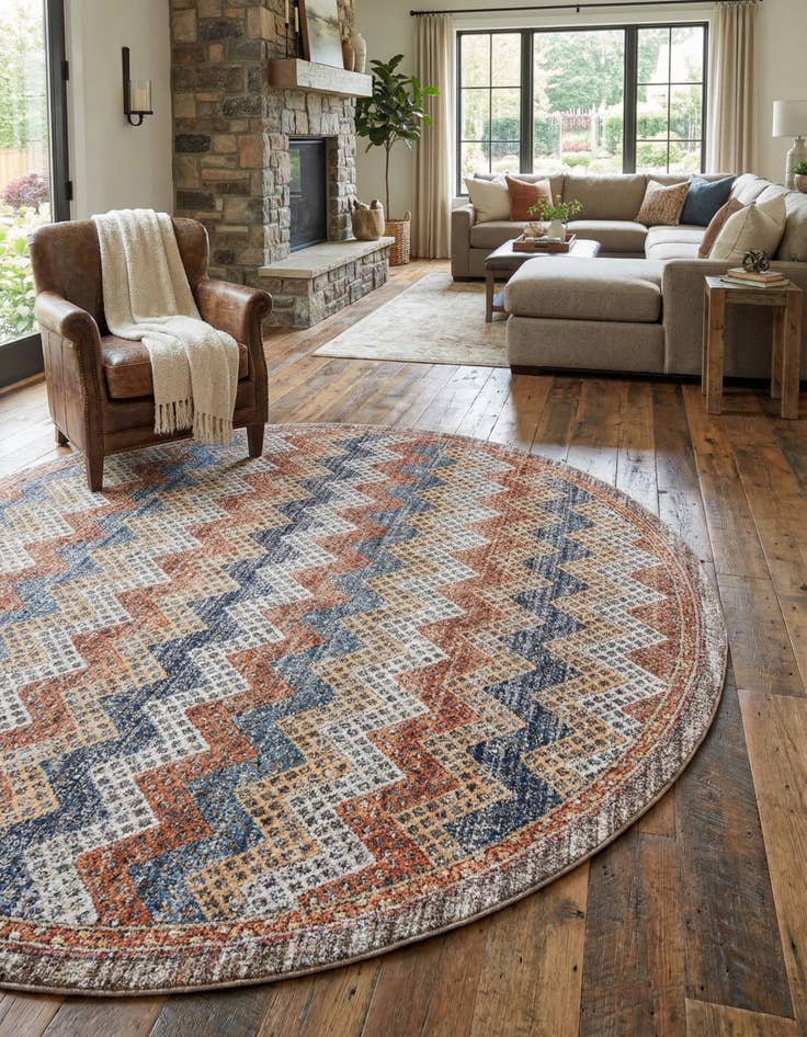Detail image of 10' x 10' Aramis Round Rug