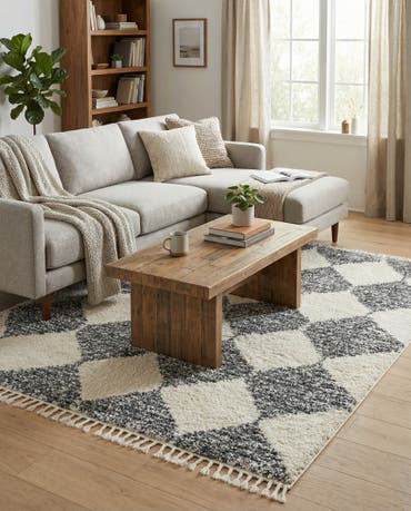  7' 10 x 10' Serenity Shag Rug