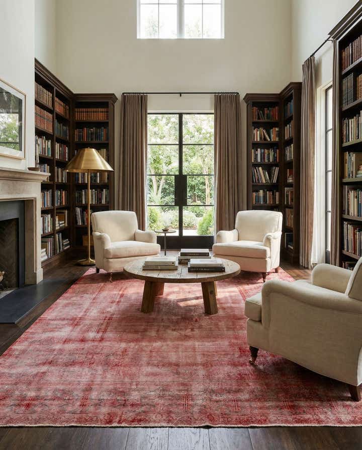 9' 6 x 12' 8 Vintage Royal Wool Rug