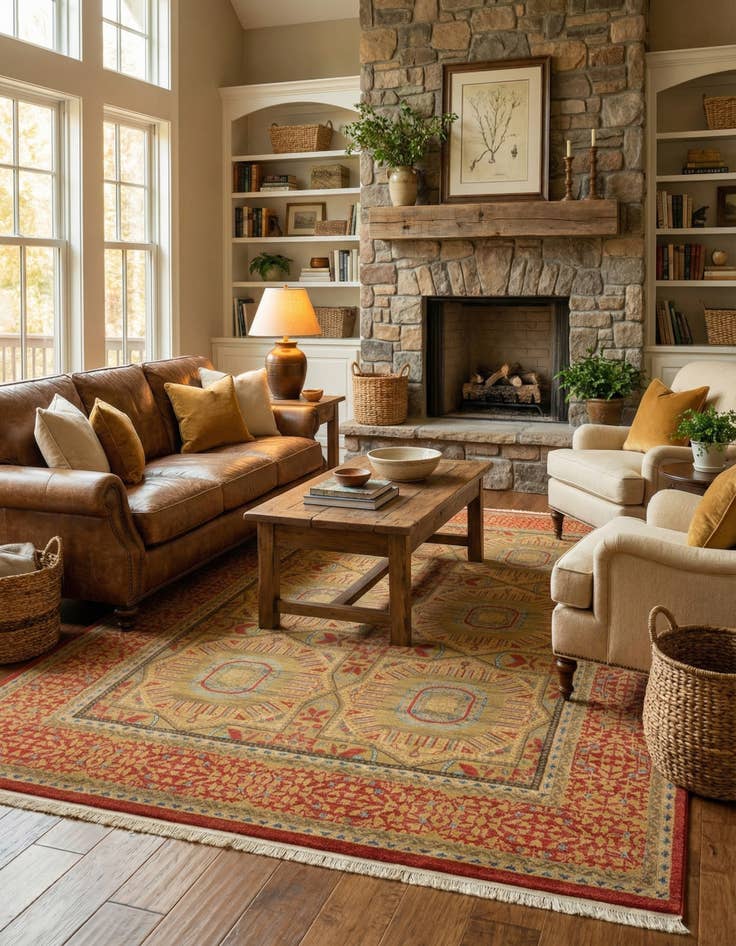 Detail image of 7' x 10' Mamluk Rug