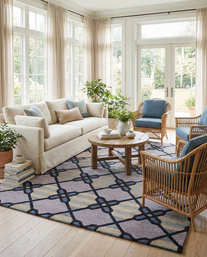 8' x 10' 2 Luna Wool Rug