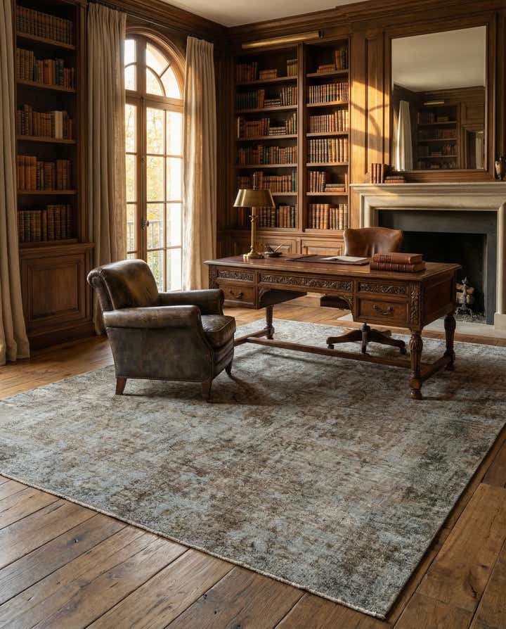 8' 3 x 10' 7 Hand Knotted Ultra Vintage Persian Wool Rug