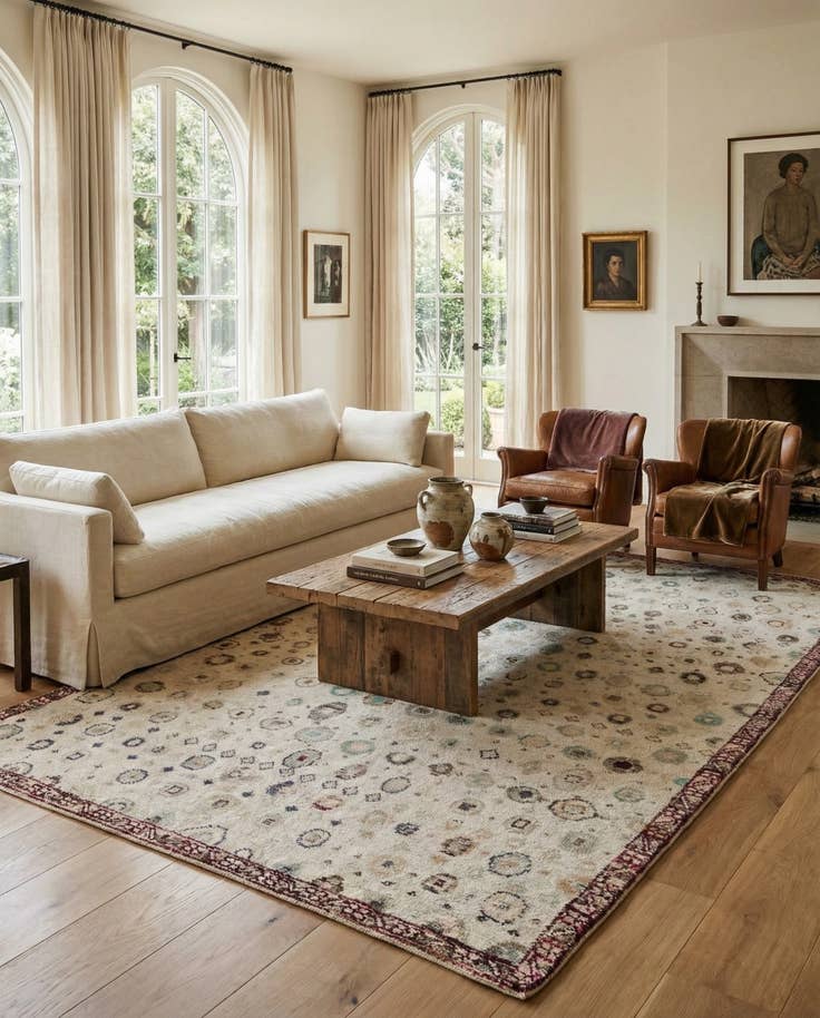 Detail image of 7' x 10' 1 Hand Knotted Darya Wool Rug