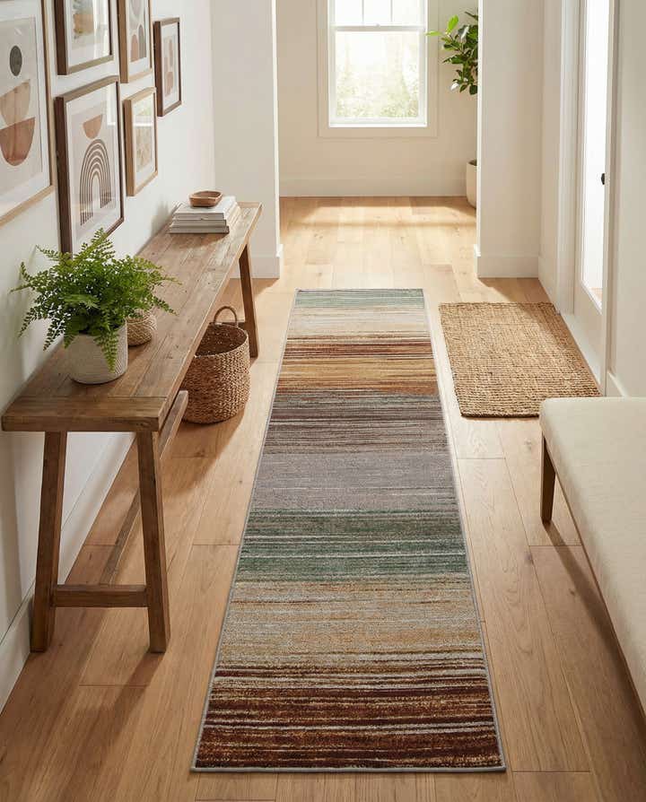 60cm x 245cm Leicht zu reinigen Modern Innen- / Aussenbereich Läufer Teppich