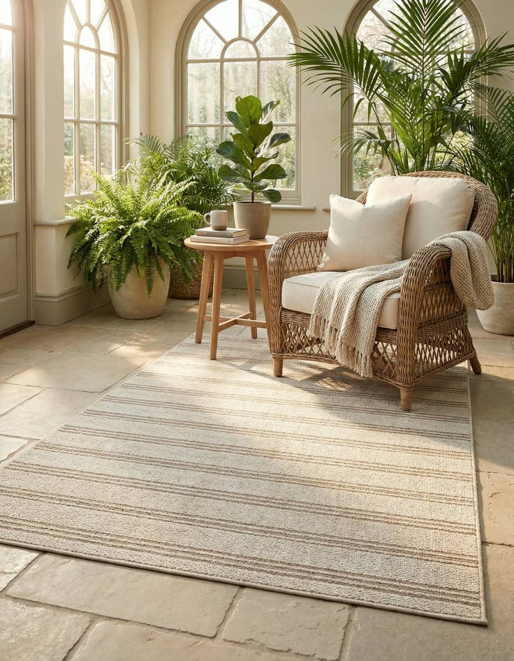 Detail image of 5' 3 x 8' Finsbury Rug