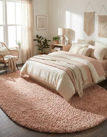 7' 10 x 10' Zermatt Shag Oval Rug
