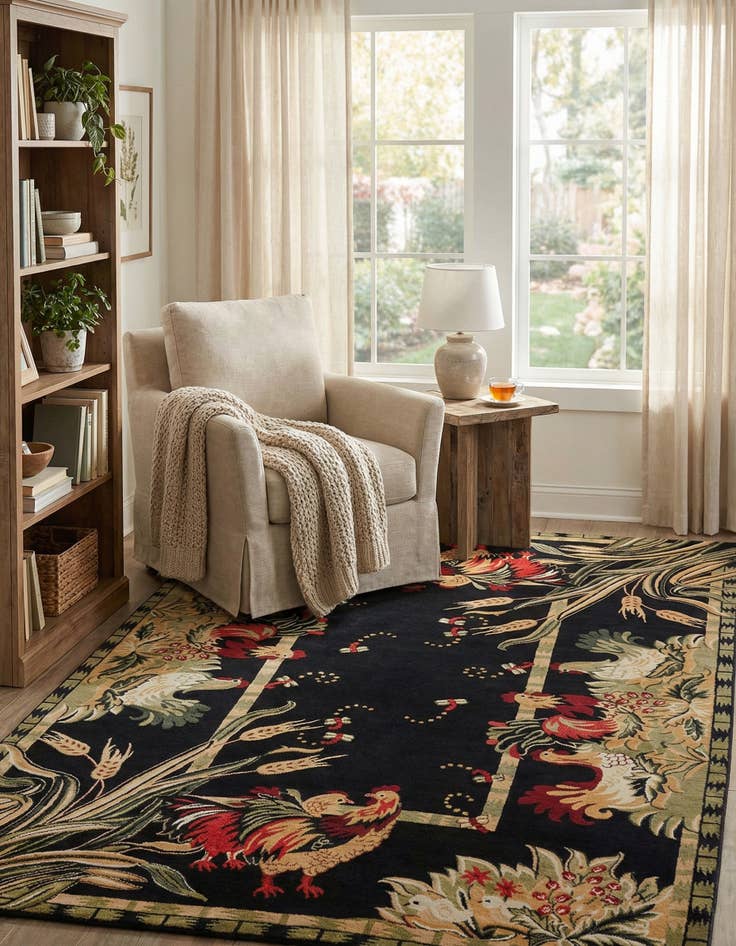 Detail image of 7' 10 x 11' Country Rug