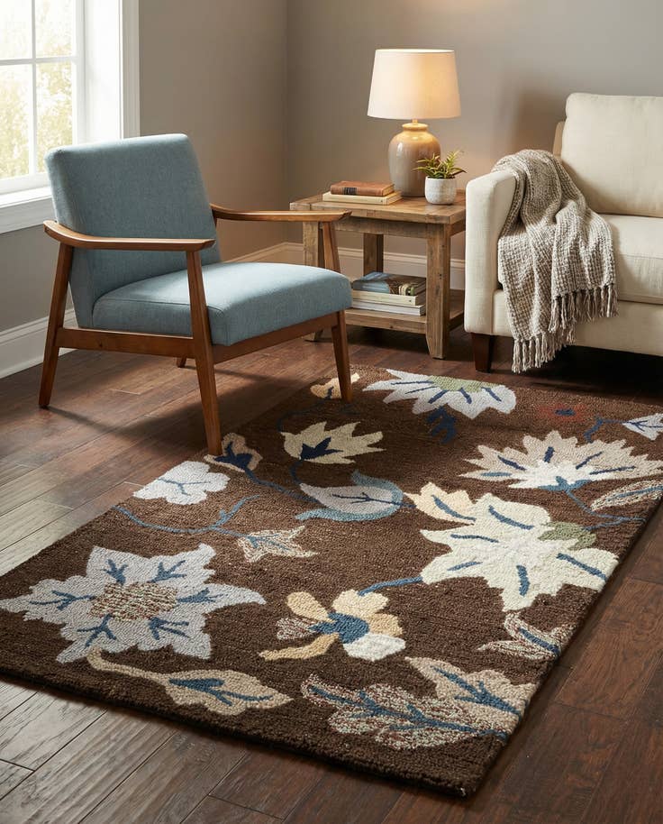 Detail image of 3' x 5' Agra Rug