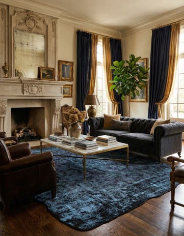 9' 5 x 12' 10 Vintage Royal Wool Rug