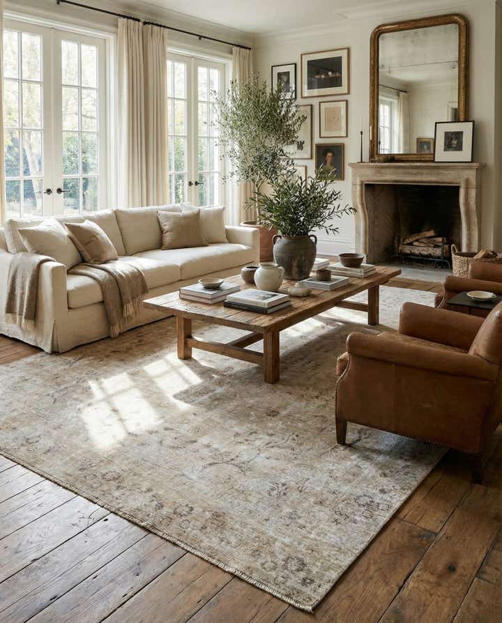 8' 7 x 12' 3 Hand Knotted Ultra Vintage Persian Wool Rug