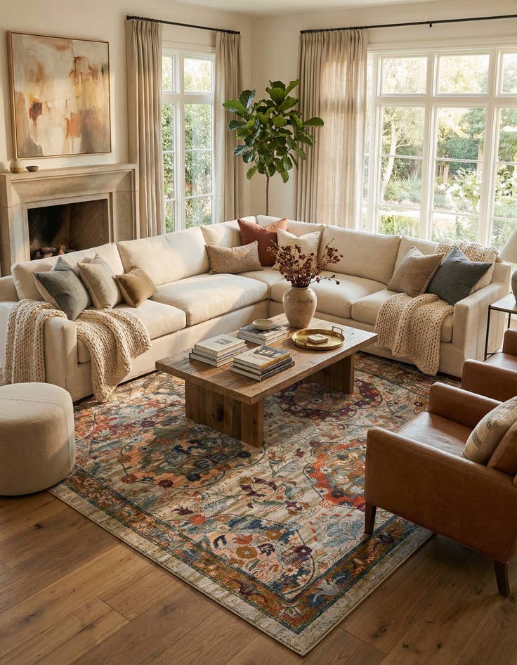 Detail image of 10' x 14' Isabella Rug