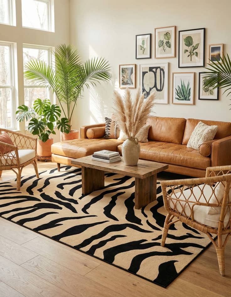 Detail image of 9' x 12' Safari Rug