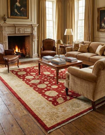 6' 7 x 8' 1 Ziegler Wool Rug