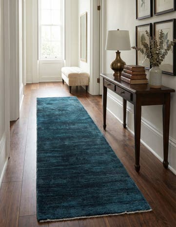 2' 7 x 10' 9 Hand Knotted Ultra Vintage Persian Wool Runner Rug