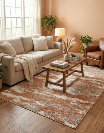 4' x 6' Sepia Rug