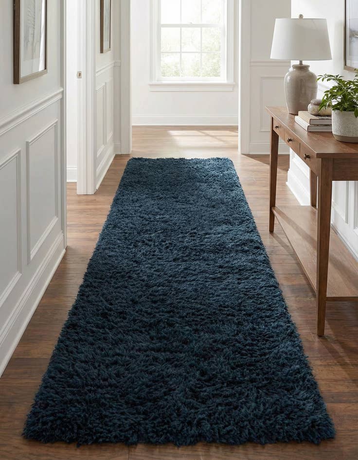 Detail image of  2' 7 x 13' Infinity Shag Runner Rug