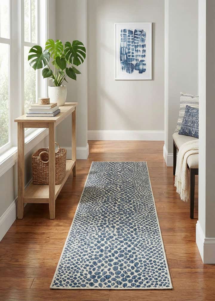 2' x 8' Easy-Clean Jill Zarin Cape Town Indoor / Outdoor Runner Rug