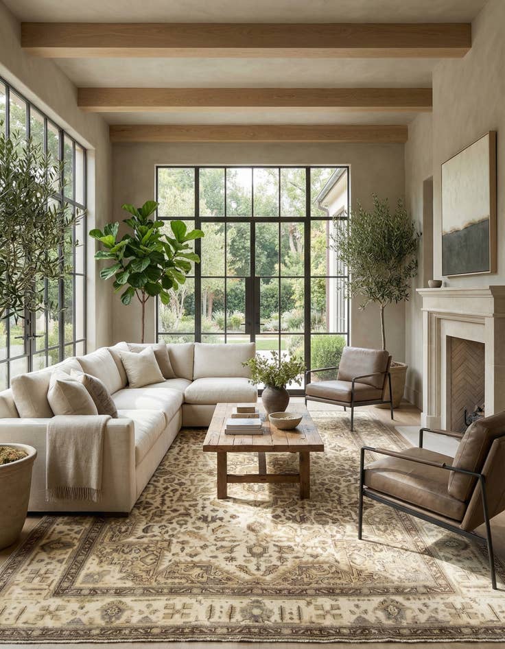 Detail image of 9' 8 x 12' 10  Hand Knotted Vintage Royal Persian Wool Rug