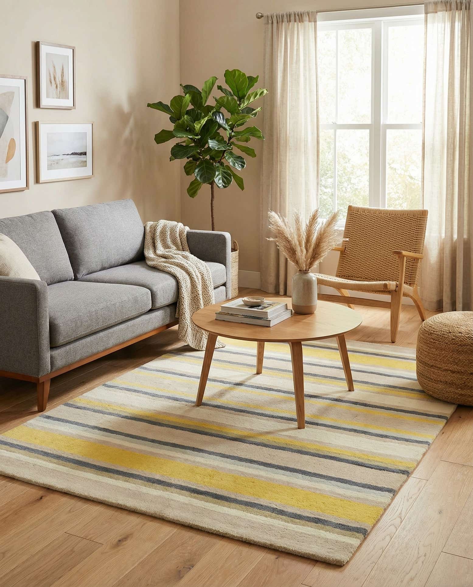 4' 2 x 5' 7 Luna Wool Rug