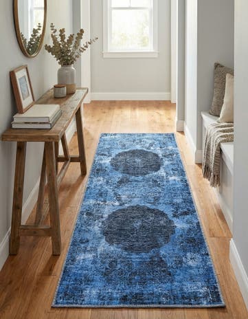 2' x 5' Washable Yara Runner Rug