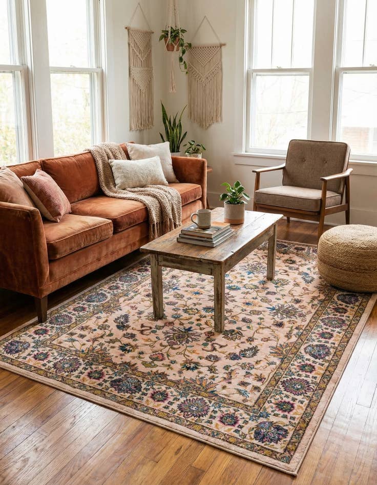 Detail image of  6' 7 x 9' Medina Rug