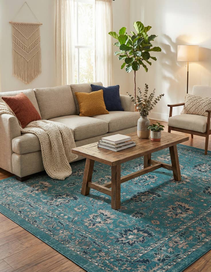 Detail image of 7' 10 x 10' Lucerne Rug