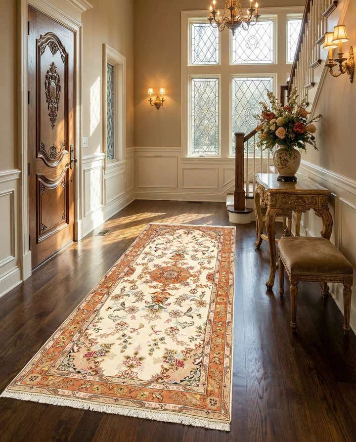2' 8 x 6' 8 Tabriz Runner Rug