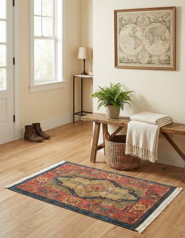 Navy Blue Sara Rug