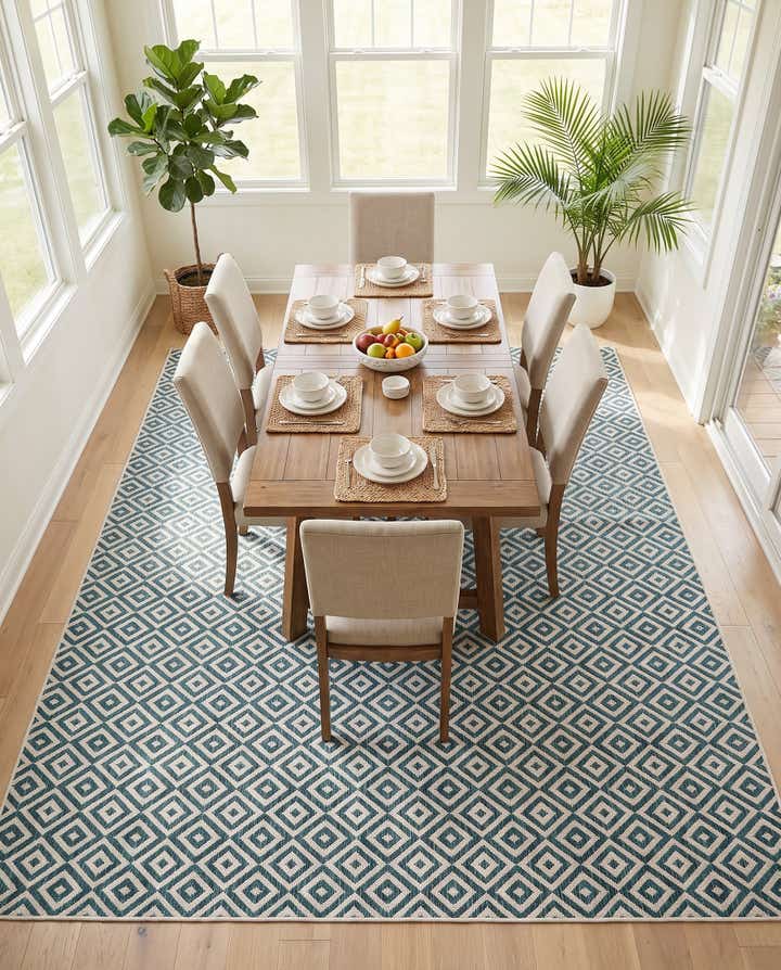 7' 10 x 10' Easy-Clean Jill Zarin Costa Rica Indoor / Outdoor Rug